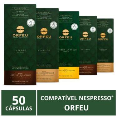 Imagem de 50 Cápsulas Café Orfeu Para Nespresso