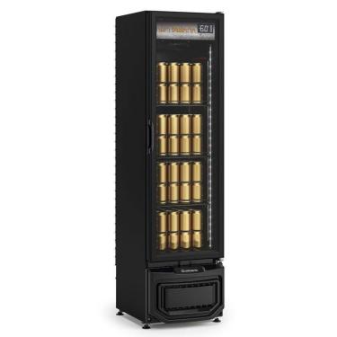Imagem de Cervejeira com Porta de Vidro 228L GCB23EVLB All Black Gelopar 220V