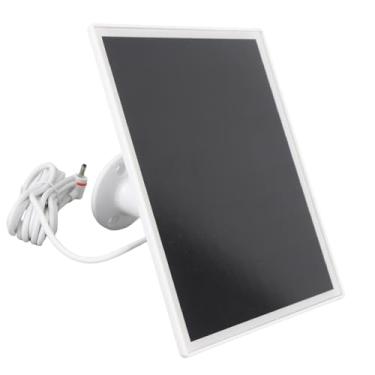 Imagem de Asixxsix Painel Solar de 6W, IP66 Impermeabilização de 180 Graus Carregador Solar de Inclinação Com Suporte Ajustável de 360 ​​°, Carregador de Painel para a Bateria da Câmera