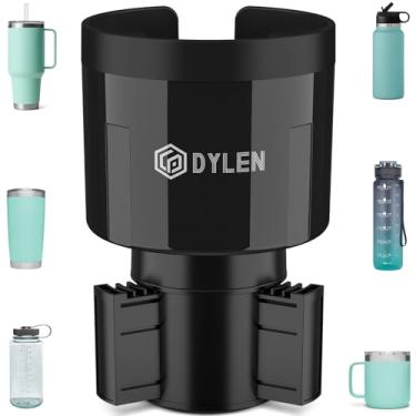 Imagem de DYLEN Expansor de suporte de copo de carro, adaptador extensor de suporte de copo para carro com inserção expansível, compatível com Yeti 20/26/350 g, Hydroflask 32/4 onças, garrafas de água grandes