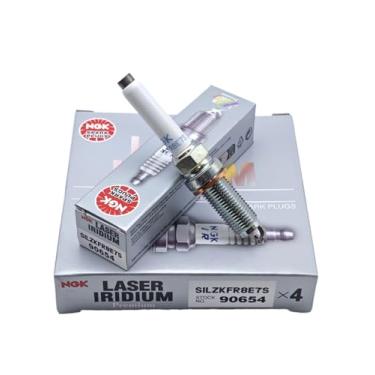 Imagem de 2 peças 4 peças compatíveis com vela de ignição NGK Iridium original SILZKAR7B11 93482 compatível com alguns modelos de XV Crosstrek Forester Impreza compatível com Legacy Outback(4pcs SILZKAR7B11)