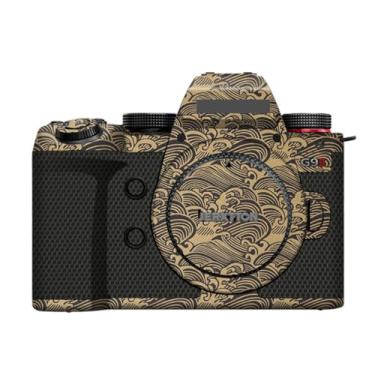 Imagem de Película protetora para câmera G9 II antirarranhões Película protetora de vinil para Panasonic Lumix G9II G9 Mark II (ouro onda)