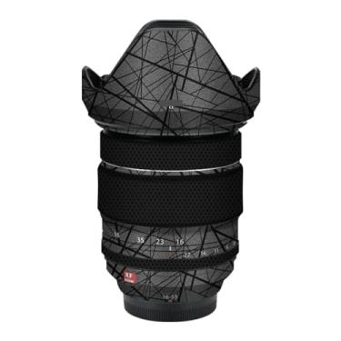 Imagem de XF 16-55 Película adesiva para lente de câmera Fujifilm XF 16-55 mm F2.8 revestimento protetor de vinil (cinza cruzado)
