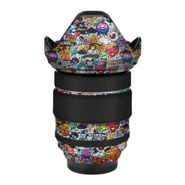 Imagem de XF 16-55 Película adesiva para lente de câmera Fujifilm XF 16-55 mm F2.8 revestimento protetor de vinil (grafite branco)