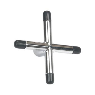 Imagem de Colaxi Suporte para taco de bilhar, suporte para tacos de sinuca, acessórios profissionais para bilhar, ferramenta auxiliar para mesa de bilhar, Preto Prateado