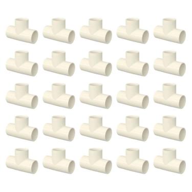 Imagem de Kit Com 25 Unidades Tê 15Mm Cpvc Aquatherm Tigre