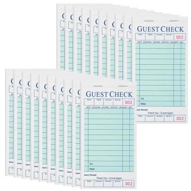 Imagem de Pacote de 20 livros de servidor XKDOUS para restaurantes, 1000 pedidos