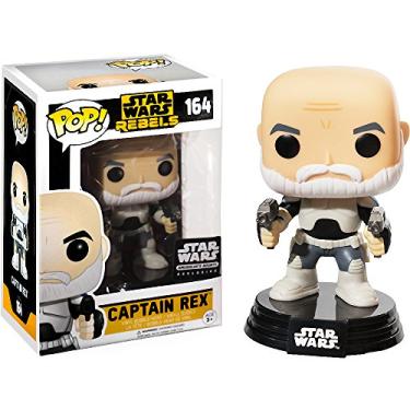 Imagem de Funko Captain Rex (Smuggler's Bounty Exclusive) POP! x Star Wars Rebel Vinyl Figure + 1 Free Official Star Wars Trading Card Bundle (00005)