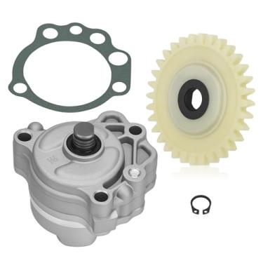 Imagem de JAVIK Kit de junta de engrenagem de acionamento da bomba de óleo e bomba de óleo 5LP-13300-00-00 para Yamaha 2001-2024 Raptor 700R 700 660R