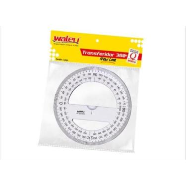 Imagem de Transferidor 360 Waleu - Cristal