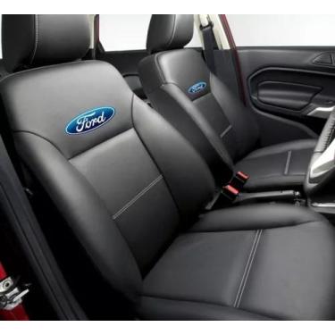Imagem de Capa de couro custurada do Ford: Fiesta, Ford ka, Ford ka novo, New fi