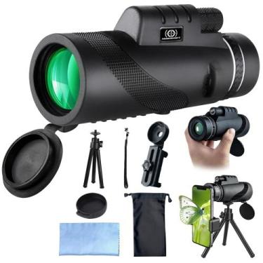 Imagem de Telescópio monocular HuanqiusenSmart 50x60 de alta potência