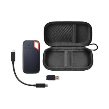 Imagem de Bolsa De Armazenamento Portátil SanDisk Para SSD De 500GB 1TB 2TB 4TB 