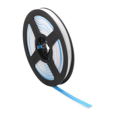 Imagem de HARFINGTON Acabamento de moldagem de parede 0,8 cm 3 m tira de calafetagem flexível descasque e cole protetor de canto de parede fita de moldagem autoadesiva para banheiro cozinha teto, branco