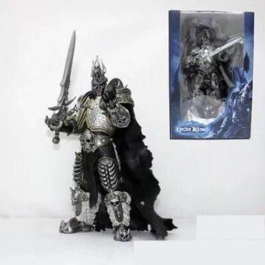 Imagem de Boneco de ação mttdxnh World of Warcraft Death Knight 18cm