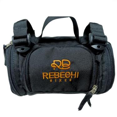 Imagem de Bolsa de Guidão Rebechi Bikes Aero Bike Gravel Speed Cicloturismo 5L Preto