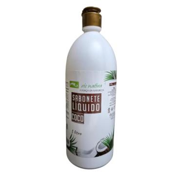 Imagem de Sabonete Líquido Aroma de Coco Vis Nativa 1L - Hidratação Profunda, Limpeza Suave e Perfume Tropical