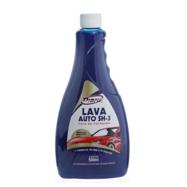 Imagem de Dimple Lava Auto SH-3, Detergente Automotivo com Cera de Carnaúba, 500ml, Limpeza e Proteção