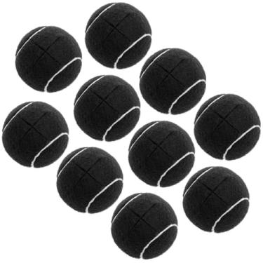 Imagem de XYDHQS 10 peças de bolas de tênis pré-cortadas, capas de borracha para cadeira de mesa com redução de ruído, protetores de pé silenciosos de ajuste apertado para cadeiras de escritório em casa (preto