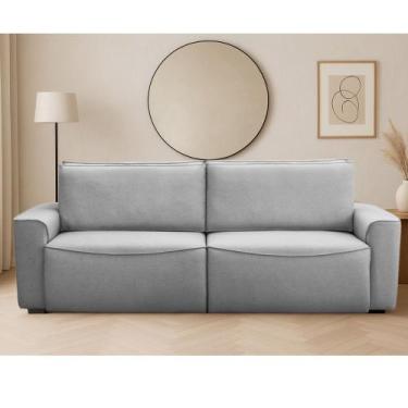 Imagem de Sofá 3 Lugares Retrátil Reclinável 210cm Veludo Nobile Ferguile, Velud