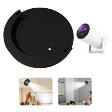 Imagem de Suporte Projetor HY300 HY300PRO Parede Teto Ajustável Seguro Estável Apresentação Sala Escritório (Preto)