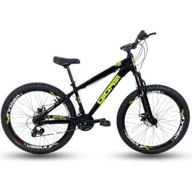 Imagem de Bicicleta Gios 26 Frx Evo 4trix Freio Disco Preto/Amarelo