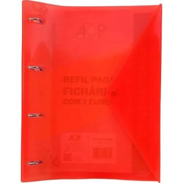 Imagem de Fichário Universitário Argolado - Lights - LARANJA - ACP