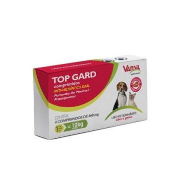 Imagem de Vermifugo cao/gato 4comp/660mg top - VANSIL
