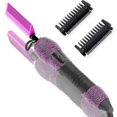 Imagem de Tecnologia elétrica Hot Comb DAN 500F para perucas roxas - DAN Technol