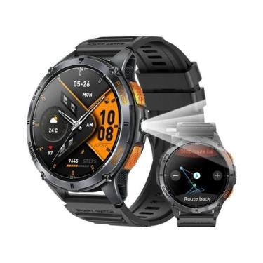 Imagem de Relógio Inteligente Masculino LIGE Com GPS, Tela AMOLED De 1.43'', Lan