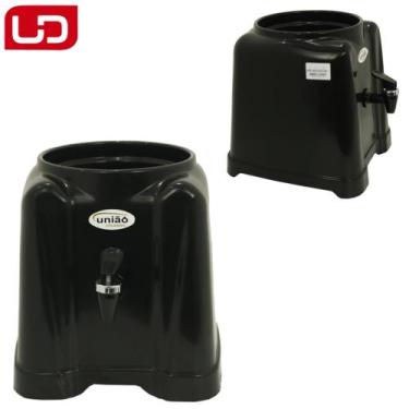 Imagem de Suporte Para Galão de Água Plástico Base Para Galão - UNIAO, Preto