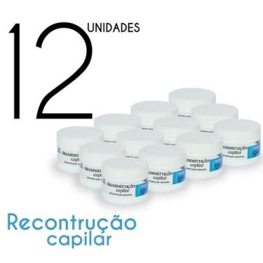 Imagem de KIT Máscara Reconstrução Capilar 300g 12 Unds - Begônia