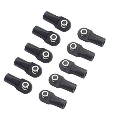 Imagem de 10Pack Share Goo M4 Plastic Tie Rod End Ball Joint Link Ball Head Holder Compatible with Traxxas TRX-4 Axial SCX10 HSP 90046 90047 1/10 RC Crawlers Car (22mm)