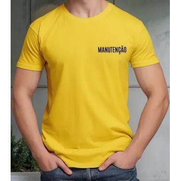 Imagem de Camiseta Camisa Feminina Masculina Algodão Uniforme Profissional Traba