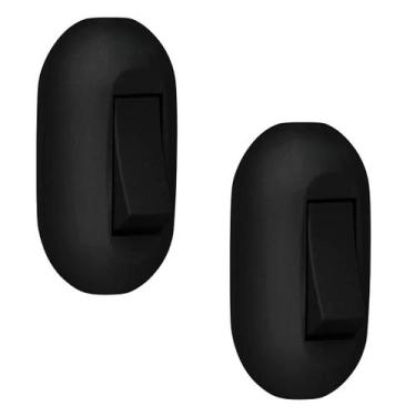 Imagem de Kit 2 Interruptor Tecla Centro De Cordao Abajur Pial 40271