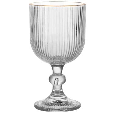 Imagem de Taça para Vinho Cazza Celebre Dourada 370ml