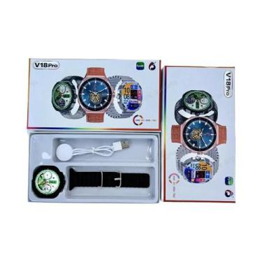 Imagem de Relógio Inteligente Para Homens E Mulheres 7 HD AMOLED Bluetooth Chama