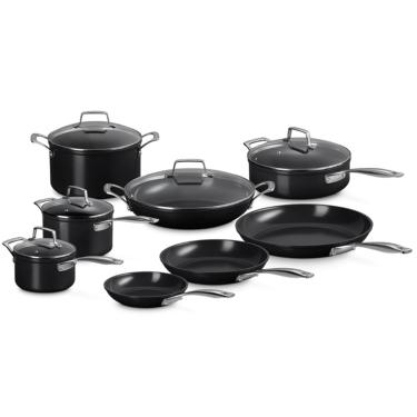 Imagem de Conjunto Kit 8 peças sendo 3 Frigideiras e 5 Panelas Non Stick Ceramic Essential Le Creuset