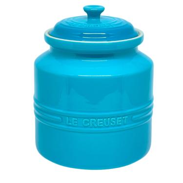 Imagem de Pote para Biscoito 2,4 Litros Azul Caribe Le Creuset