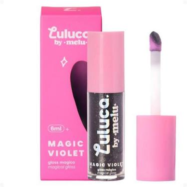 Imagem de Gloss Mágico Labial Luluca By Melu Magic Violet Rr-l6410 - RUBY ROSE
