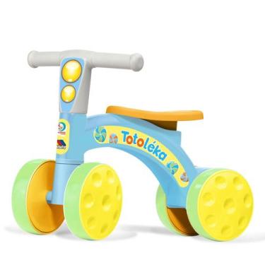 Imagem de Bicicleta Equilíbrio Infantil Andador Sem Pedal 4 Rodas Bebe - Cardoso