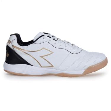 Imagem de Diadora, Chuteira Profissional Diadora Cálcio Elite Futsal Cor:Branco;Tamanho:40