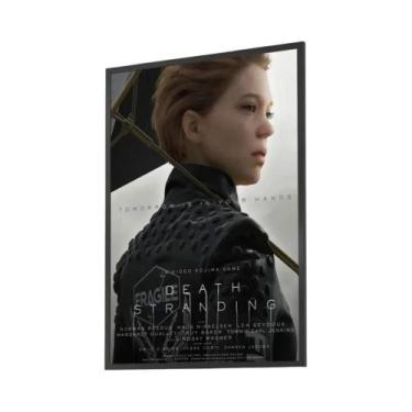 Imagem de Pôster De Jogo Death Stranding, Adesivo Retro Em Papel Kraft, Arte Est