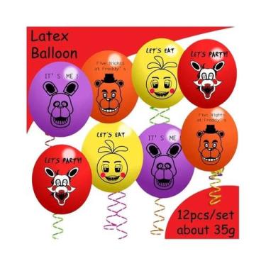 Imagem de Suprimentos Para Festa De Aniversário FNAF Five Nights at Freddy's Par