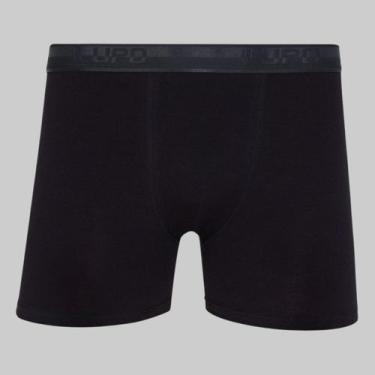 Imagem de Cueca Lupo Boxer Algodão com Elastano 00784, Preto, P