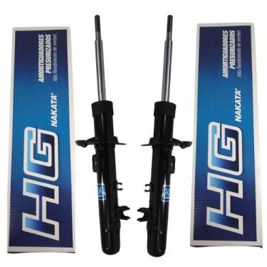 Imagem de Par Amortecedor Dianteiro Direito e Esquerdo Nakata Citroen C3 2003 a 