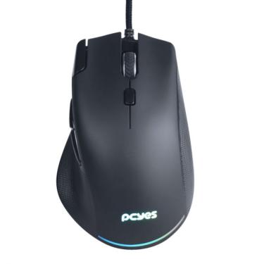 Imagem de Mouse Gamer Zyron 12800 DPI RGB - Pcyes PMGZRGB