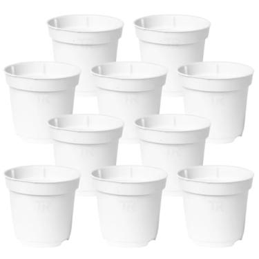Imagem de Vaso de Planta, Kit Até 50 Mini Vasos Pote 6 Colorido para Plantas E Suculentas 80ml(Branco,50 Unidades)
