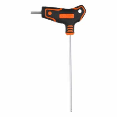 Imagem de HARFINGTON Chave sextavada com cabo em T 3 mm métrica S2 aço braço longo T-chave hexagonal interna ferramenta de reparo para manutenção de automóveis, reparo de motocicletas