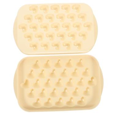 Imagem de Bandeja multifuncional para fazer bolas de gelo em forma de coração para cubos de gelo DIY para uso doméstico em freezer, bebidas e coquetéis